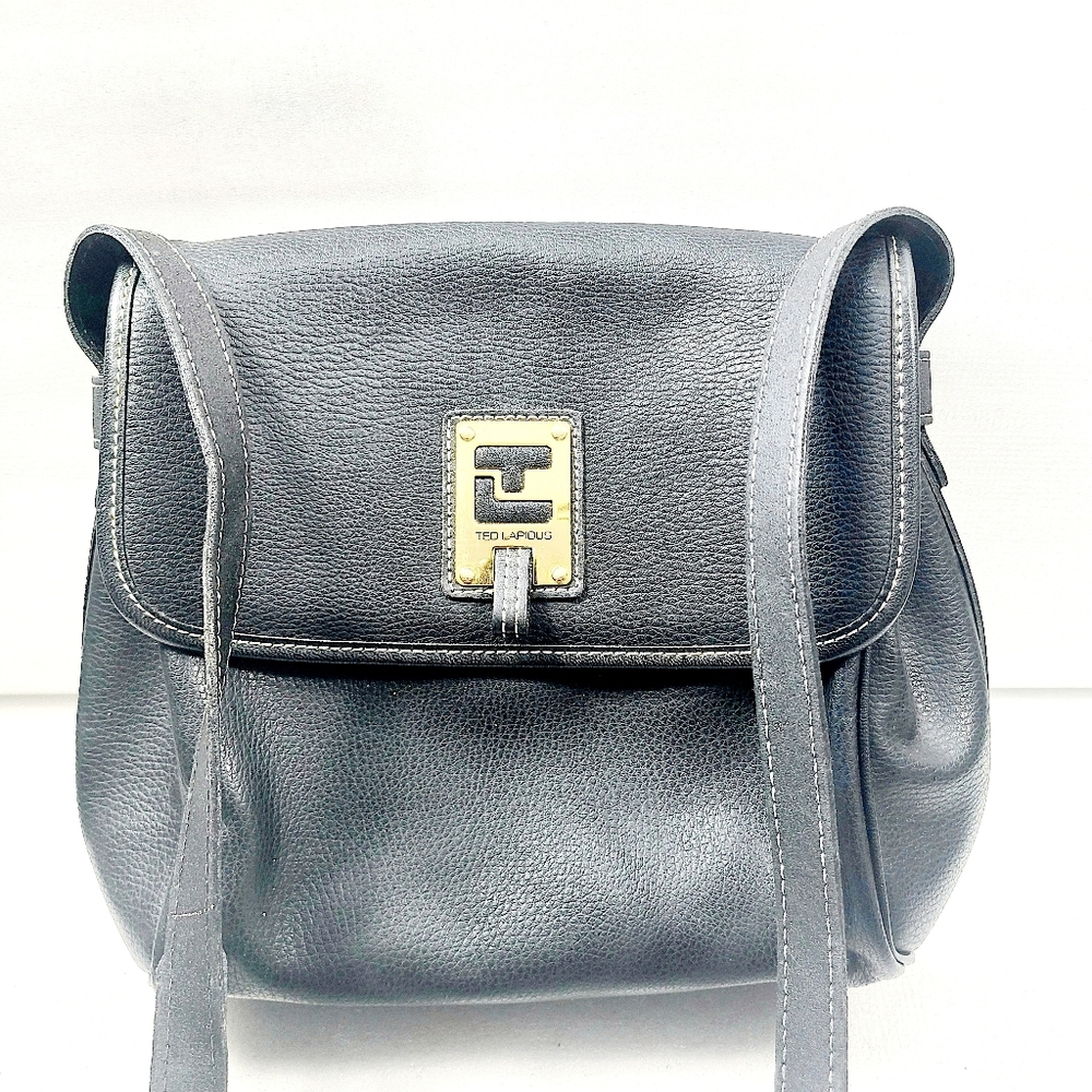 Ted Lapidus Leather Shoulder Bag